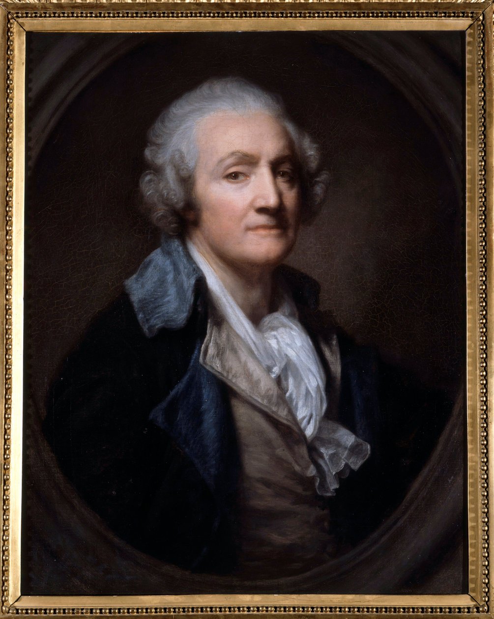 Self Portrait Painting by Jean Baptiste Greuze (1725-1805) 18th century Sun. 0,73x0,59 m بواسطة جان بابتيست غريوز