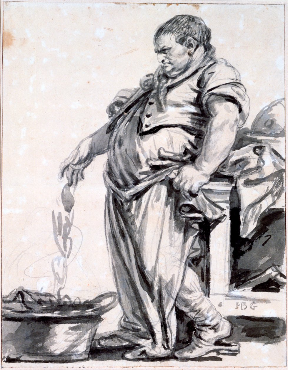 الجزار ، c1745-1805 بواسطة جان بابتيست غريوز