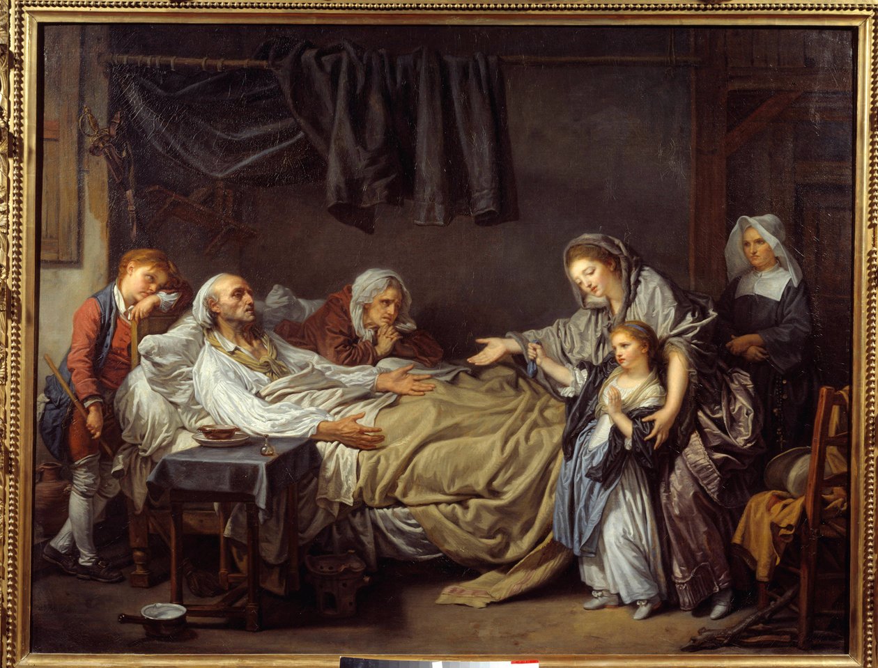 سيدة المحبة. لوحة جان بابتيست غريوز (1725-1805) بواسطة جان بابتيست غريوز