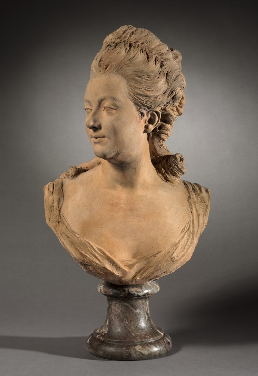 صورة لـ Melle de Vandeul ، ربما عام 1760 بواسطة جان بابتيست الثاني ليموين