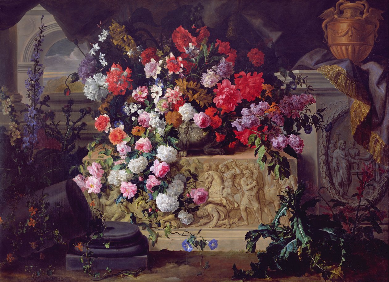 المصور المنحوت بواسطة Jean Baptiste I 1653 1715 Belin
