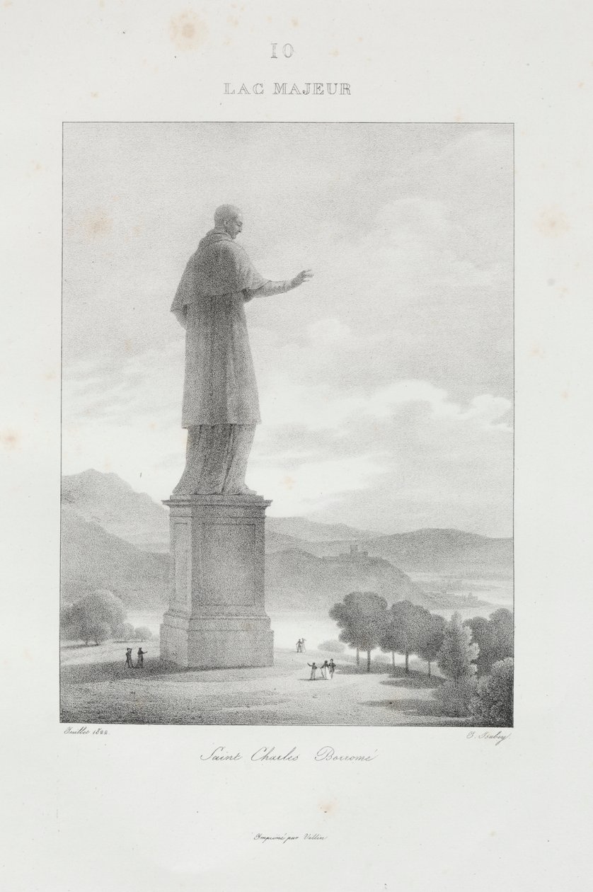 رحلة إلى إيطاليا عام 1822 بواسطة جان بابتيست إيسابي