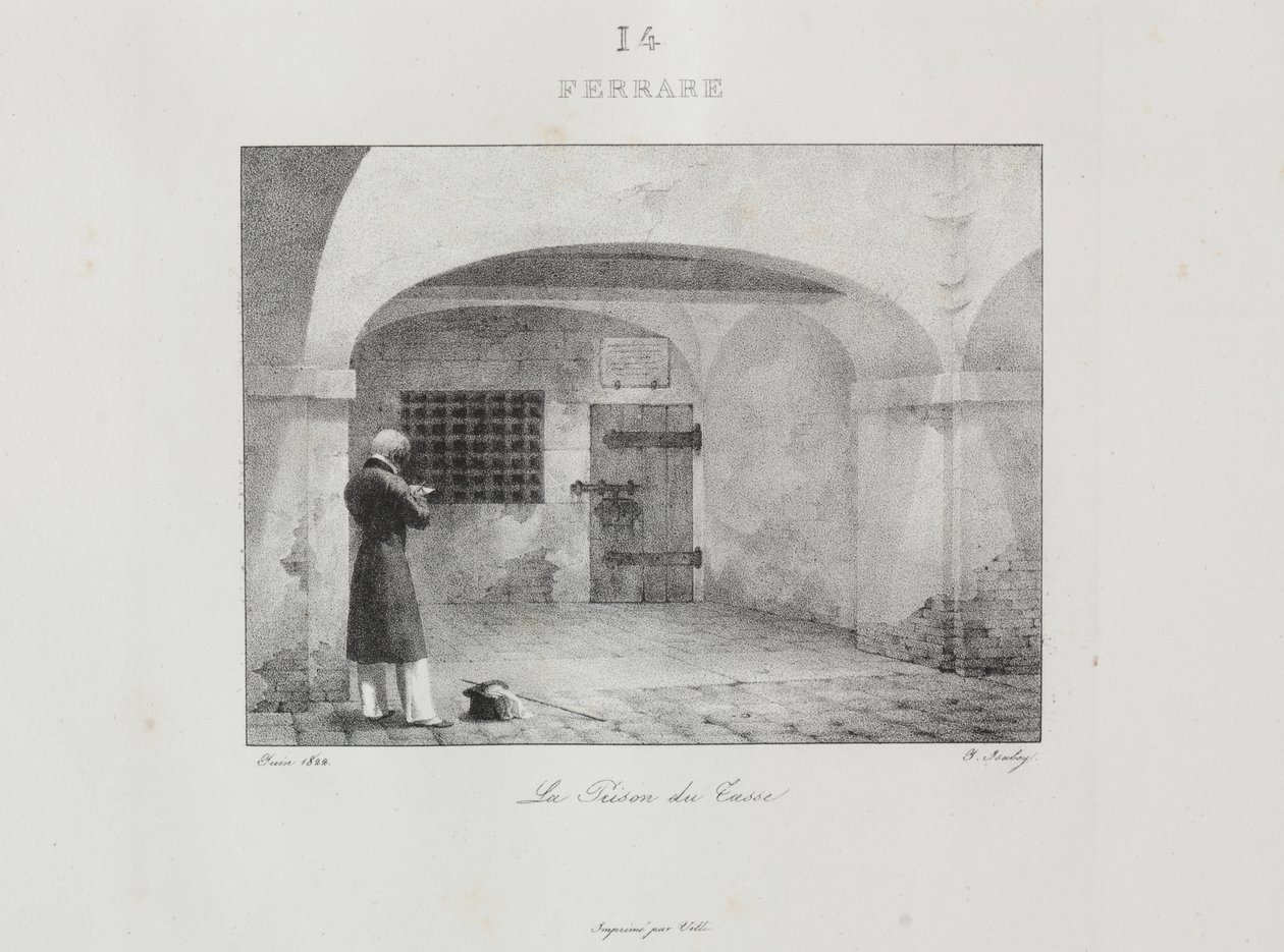 رحلة إلى إيطاليا عام 1822 بواسطة جان بابتيست إيسابي