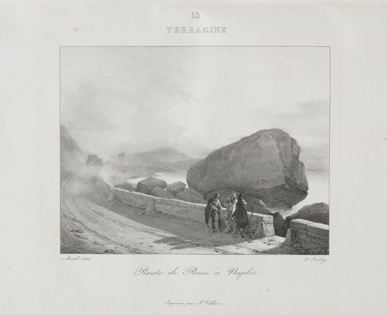 رحلة إلى إيطاليا عام 1822 بواسطة جان بابتيست إيسابي