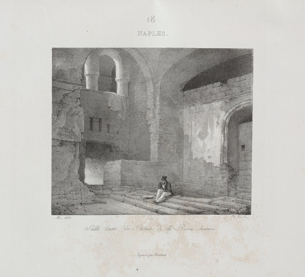رحلة إلى إيطاليا عام 1822 بواسطة جان بابتيست إيسابي