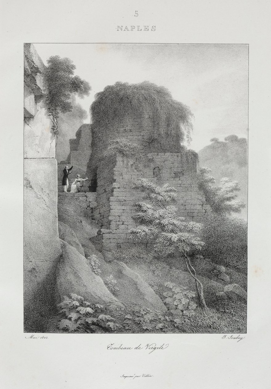 سافر إلى إيطاليا عام 1822 ، 1833. بواسطة جان بابتيست إيسابي