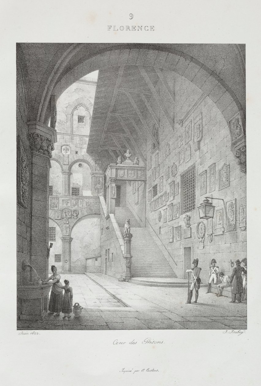 سافر إلى إيطاليا عام 1822 ، 1833. بواسطة جان بابتيست إيسابي