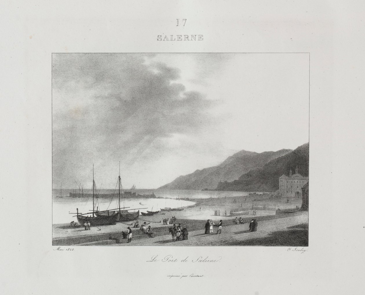 سافر إلى إيطاليا عام 1822 ، 1833. بواسطة جان بابتيست إيسابي