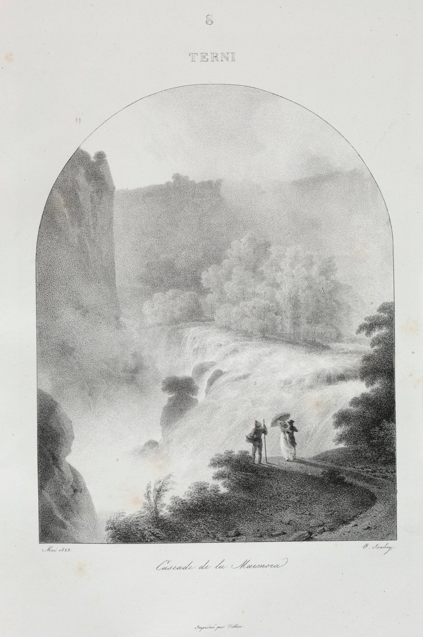 سافر إلى إيطاليا عام 1822 ، 1833. بواسطة جان بابتيست إيسابي