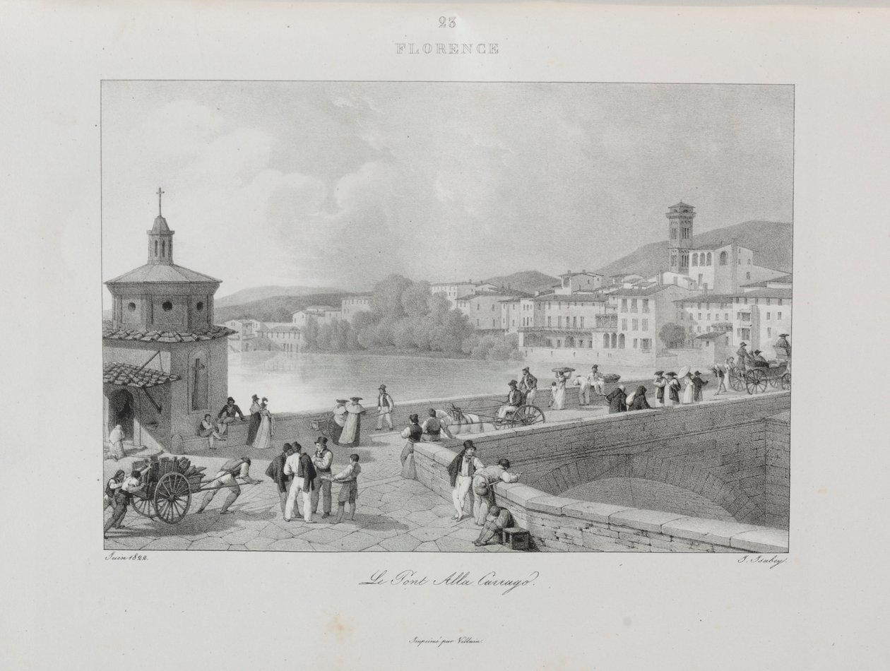 سافر إلى إيطاليا عام 1822 ، 1833. بواسطة جان بابتيست إيسابي