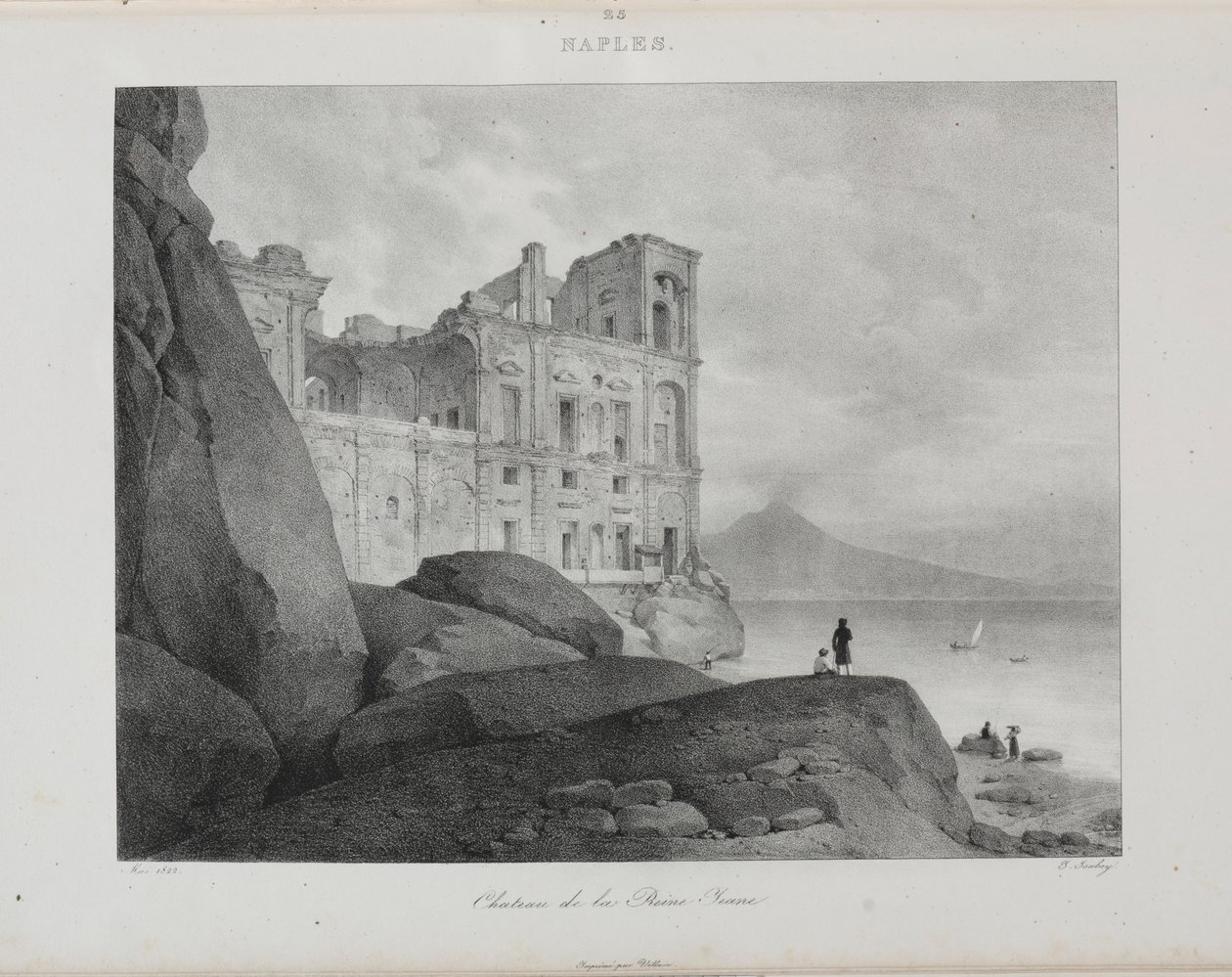 سافر إلى إيطاليا عام 1822 ، 1833. بواسطة جان بابتيست إيسابي
