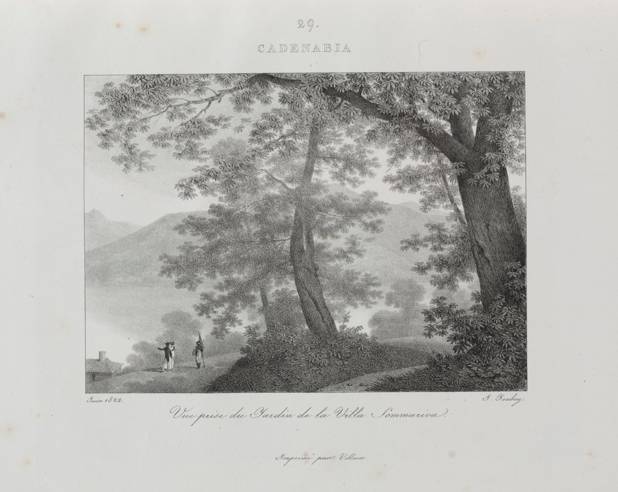 سافر إلى إيطاليا عام 1822 ، 1833. بواسطة جان بابتيست إيسابي