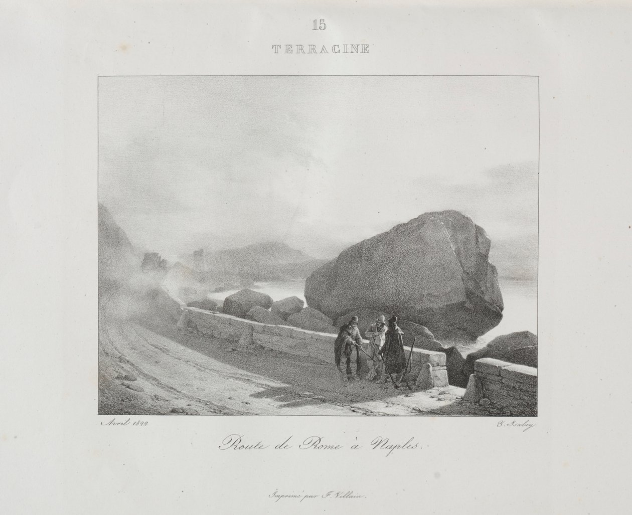 سافر إلى إيطاليا عام 1822 ، 1833. بواسطة جان بابتيست إيسابي