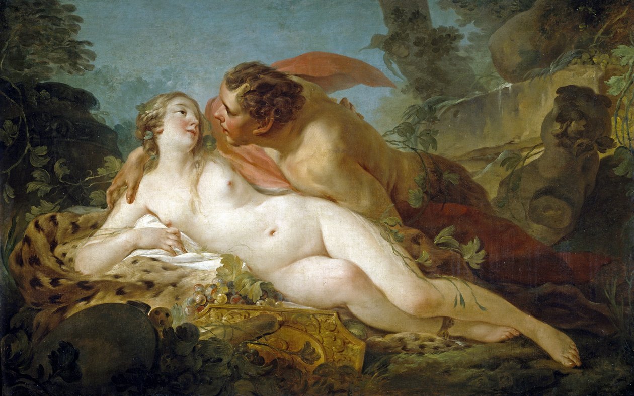 كوكب المشتري و Antiope بقلم بيير ، جان بابتيست ماري (1714-1789) بواسطة جان بابتيست ماري بيير