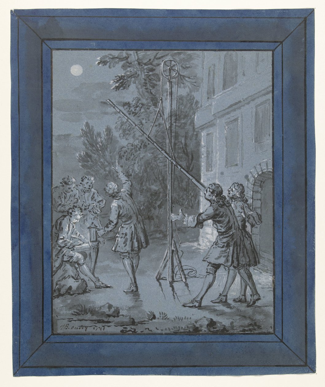 حيوان في القمر / Un Animal dans la Lune الرسوم التوضيحية للخرافات التي كتبها جان دي لافونتين (عنوان السلسلة) بواسطة جان بابتيست أودري