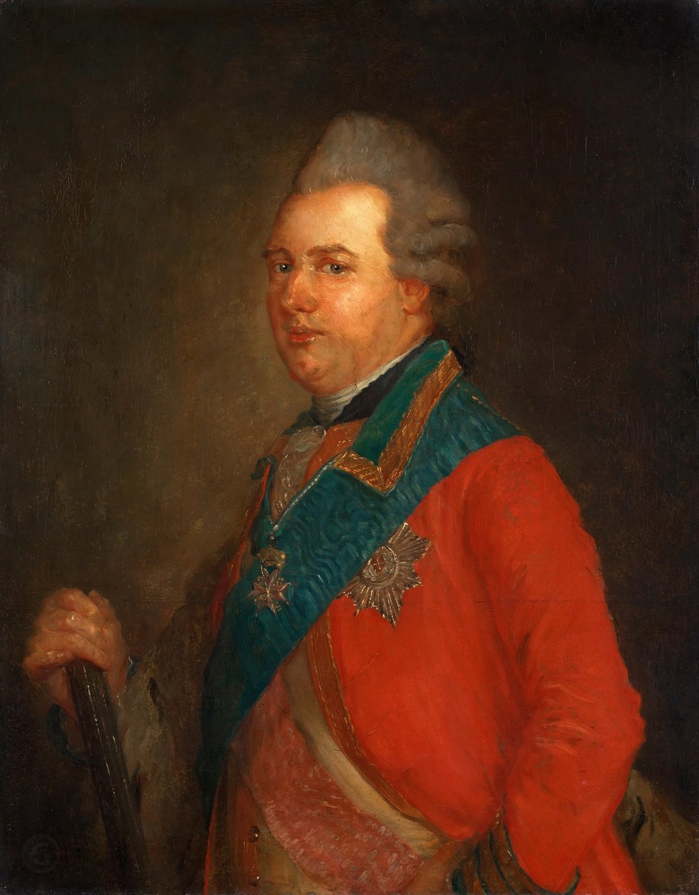 صورة للأمير تشارلز أمير هيس كاسل 1744-1836. بواسطة جان بابتيست بيرونيو