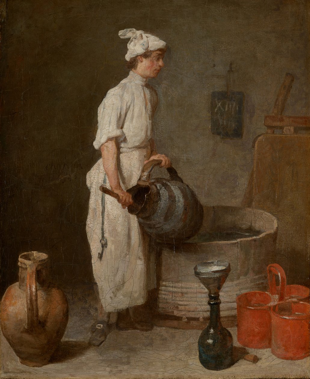 The Cellar Boy ، 1738 بواسطة جان بابتيست سيميون شاردان