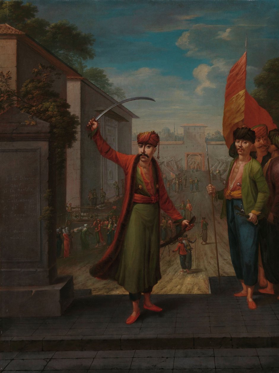 Patrona Halil ، ج .1730 بواسطة جان بابتيست فانمور