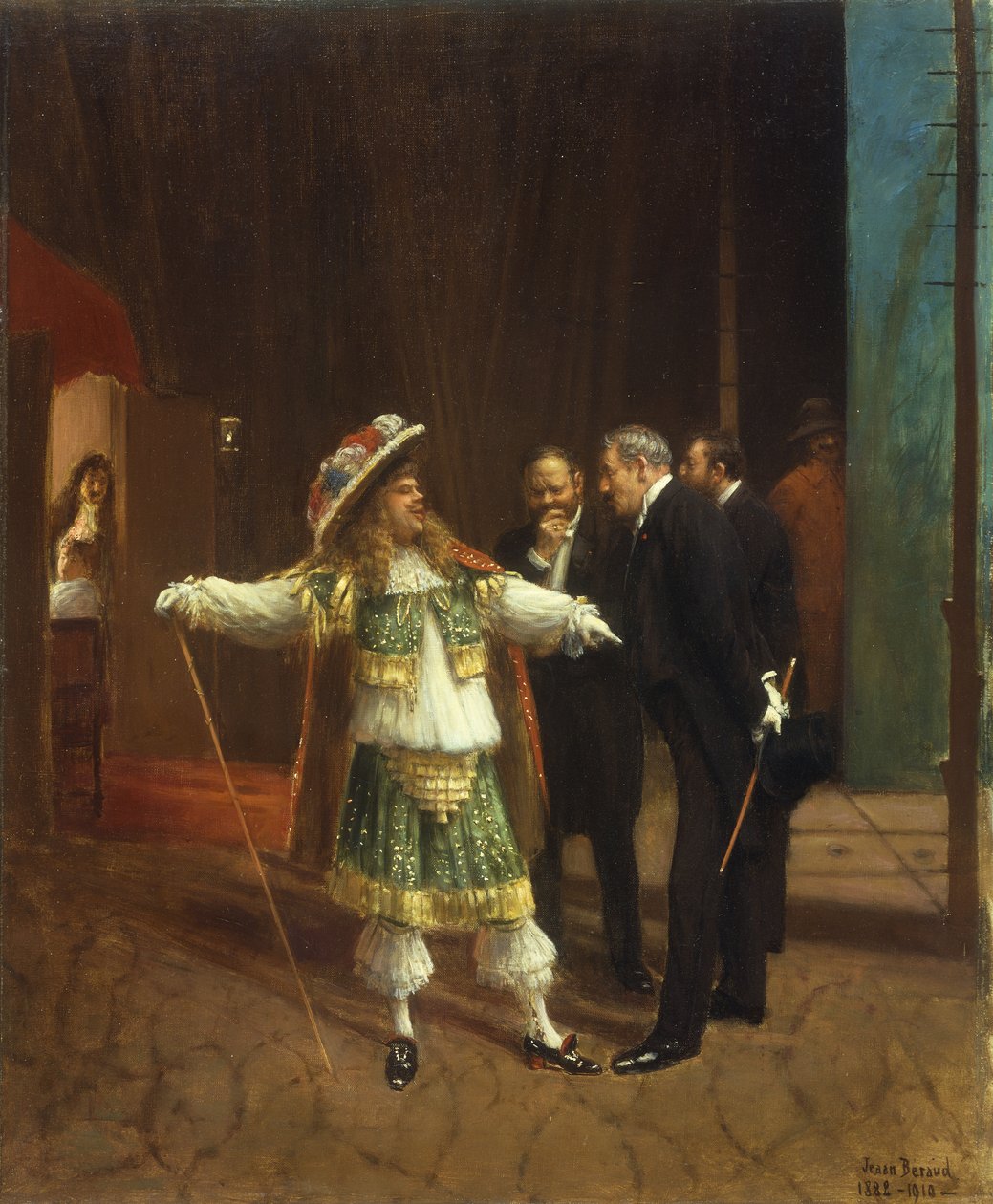 Coquelin الأكبر في "Le Bourgeois Gentilhomme" لموليير ، c.1882 بواسطة جان بيرود