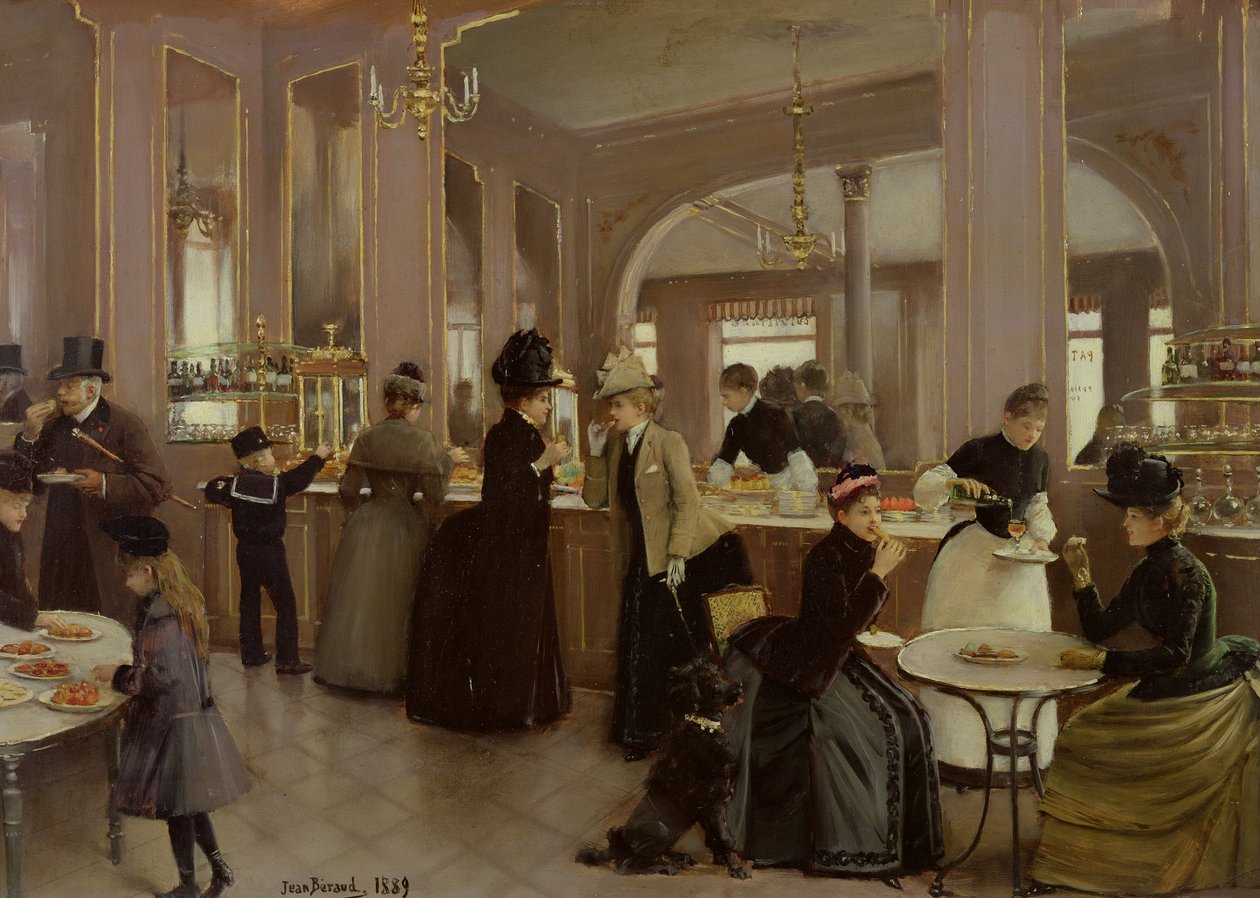 متجر Gloppe Pastry ، الشانزليزيه ، 1889. بواسطة جان بيرود