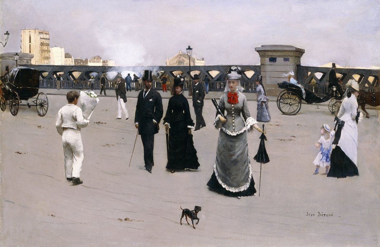 جسر أوروبا ، c.1875 بواسطة جان بيرود