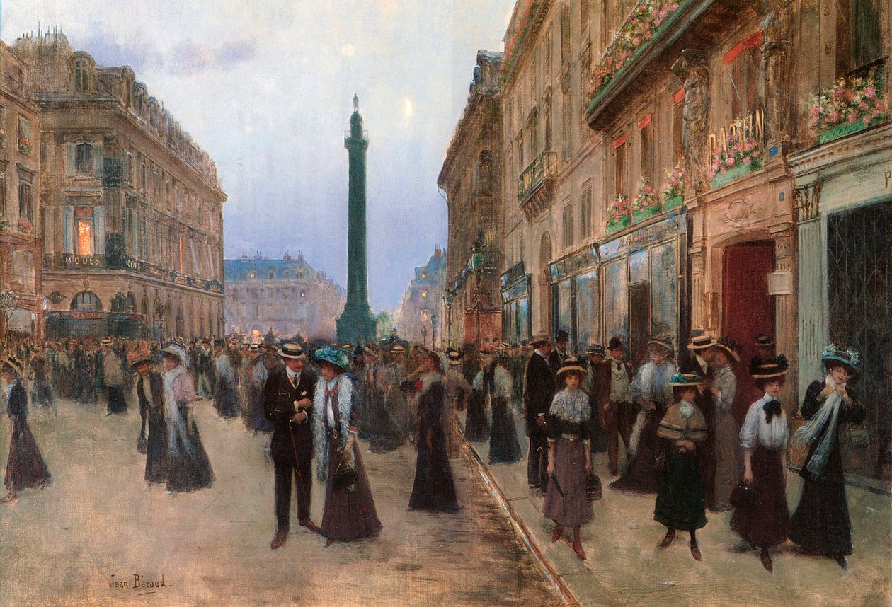 Rue de la Paix ، باريس ، 1907. بواسطة جان بيرود