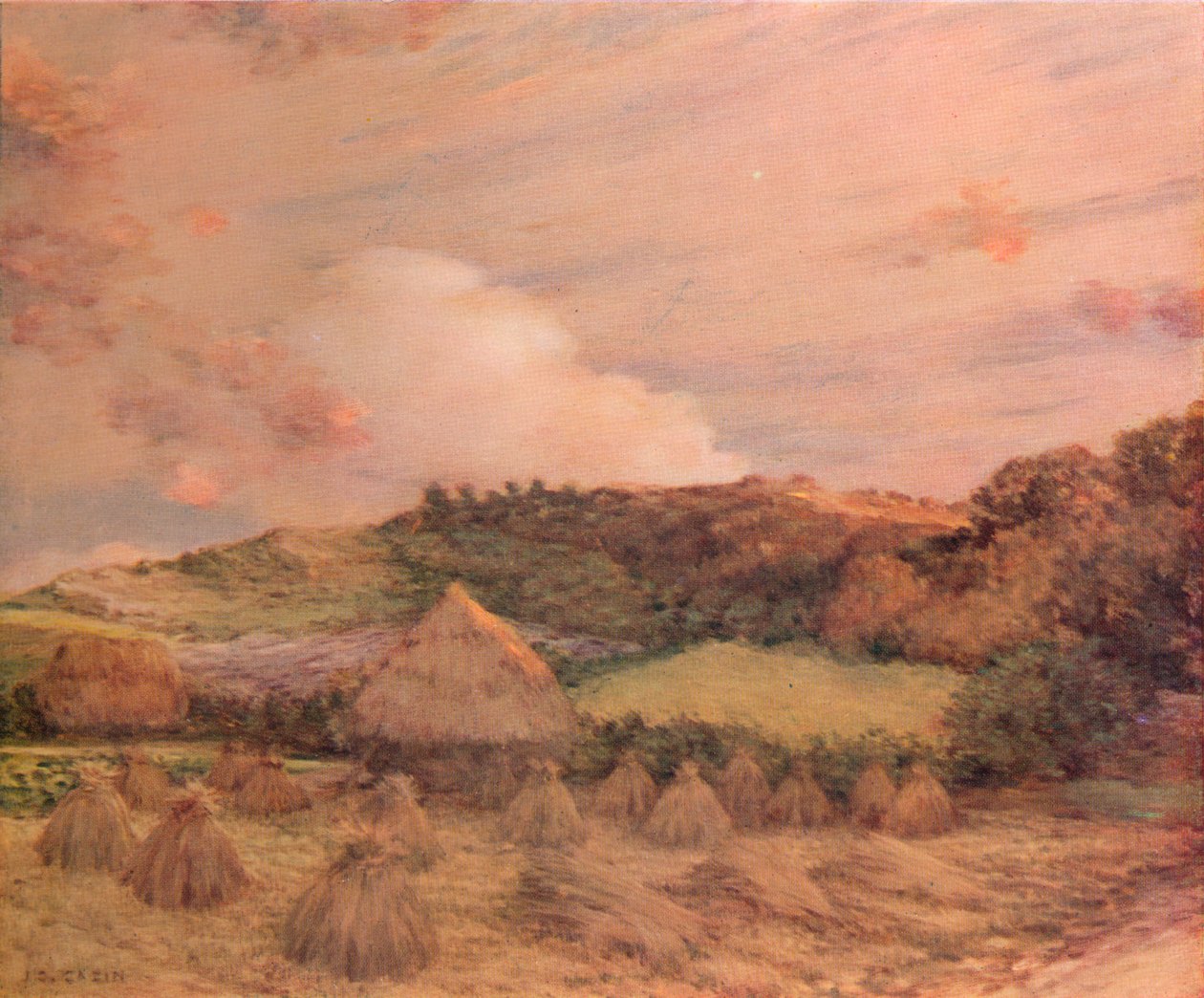 الأحجار الطاحونة ، c1885 بواسطة جان تشارلز كازين