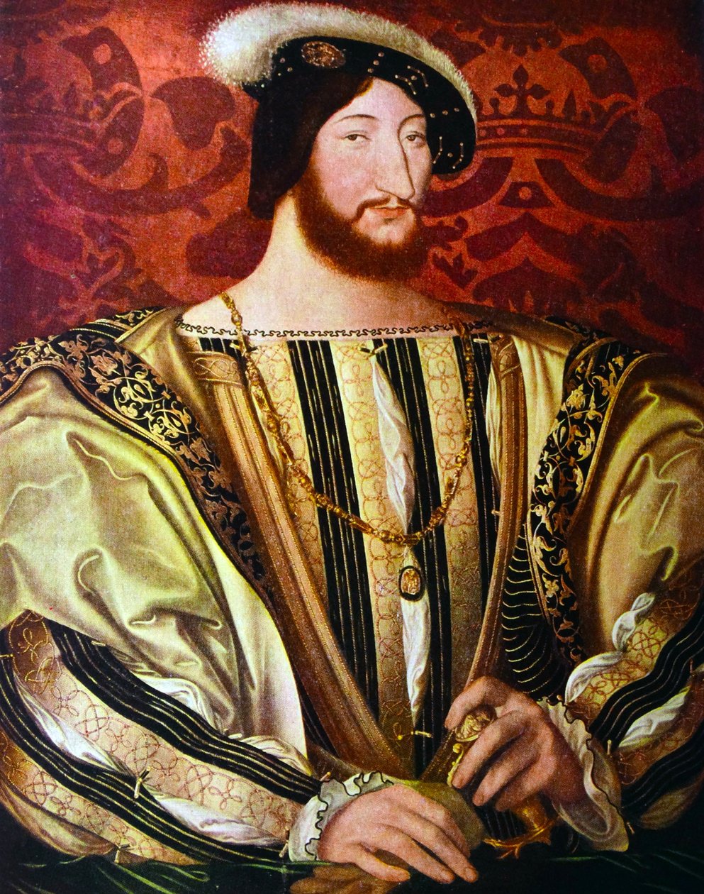 فرانسيس الأول (1494 - 1547) بواسطة جان كلويت بواسطة جان كلويت