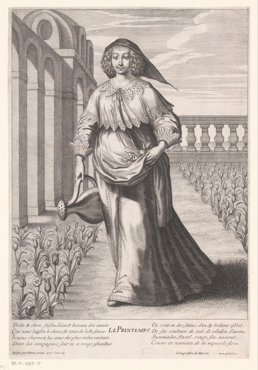 ربيع Le Printemps (العنوان على الكائن) تجسيد الفصول الأربعة (عنوان المسلسل) بواسطة جين كوفي