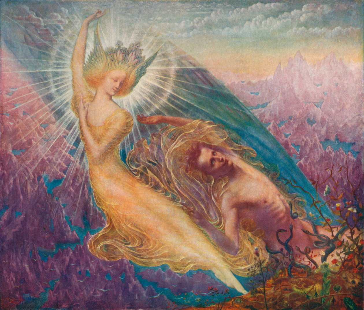 "ملاك العظمة" ، ج 1894 ، 1911 بواسطة جين دلفيل