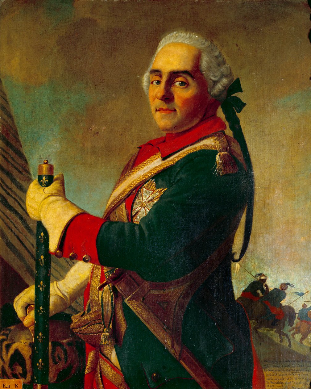 صورة لموريس كونت ساكسونيا ، مارشال فرنسا (1696-1750) رسم جان إتيان ليوتار (1702-1789) بواسطة جان اتيان ليوتارد