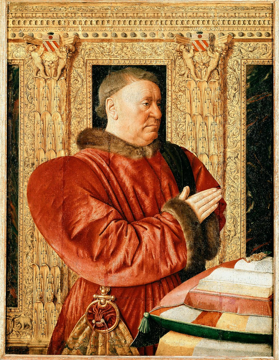 Portrait of Justice Minister of France Guillaume Jouvenel des Ursins (Painting بواسطة جان فوكيه