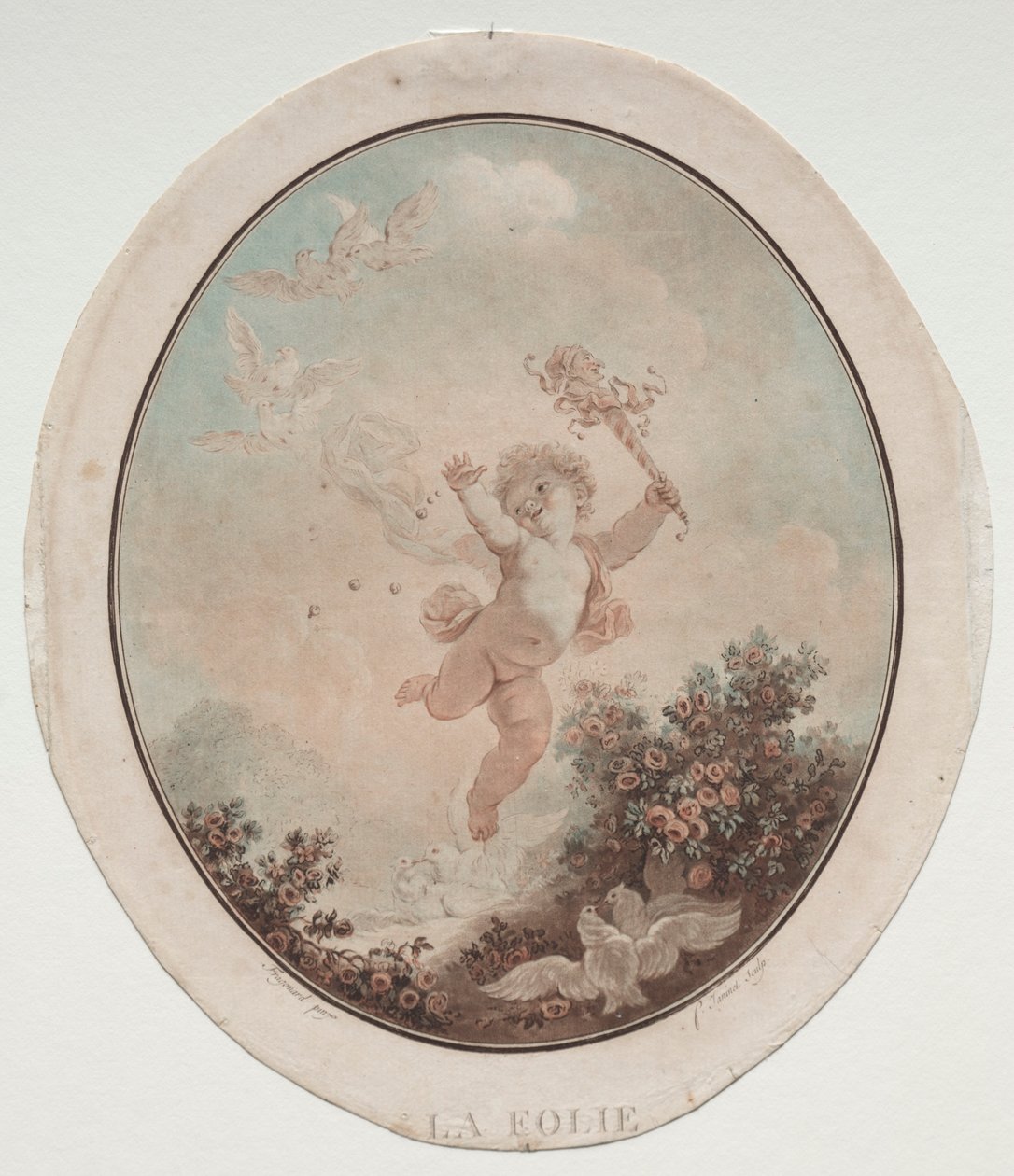 حماقة ، 1777. بواسطة جان فرانسوا جانينيت