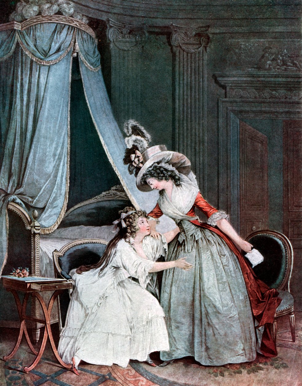 LIndiscretion ، القرن 18 أو 19th 1905. بواسطة جان فرانسوا جانينيت