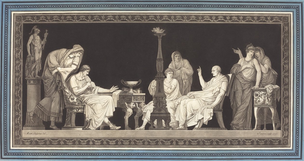 مؤامرة كاتلين 1792. بواسطة جان فرانسوا جانينيت