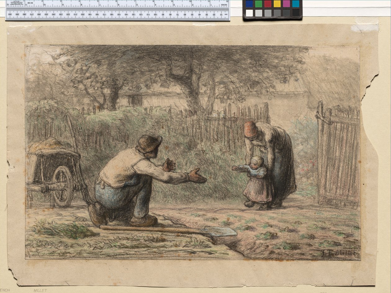 الخطوات الأولى ، 1858-66 بواسطة جان فرانسوا ميلت