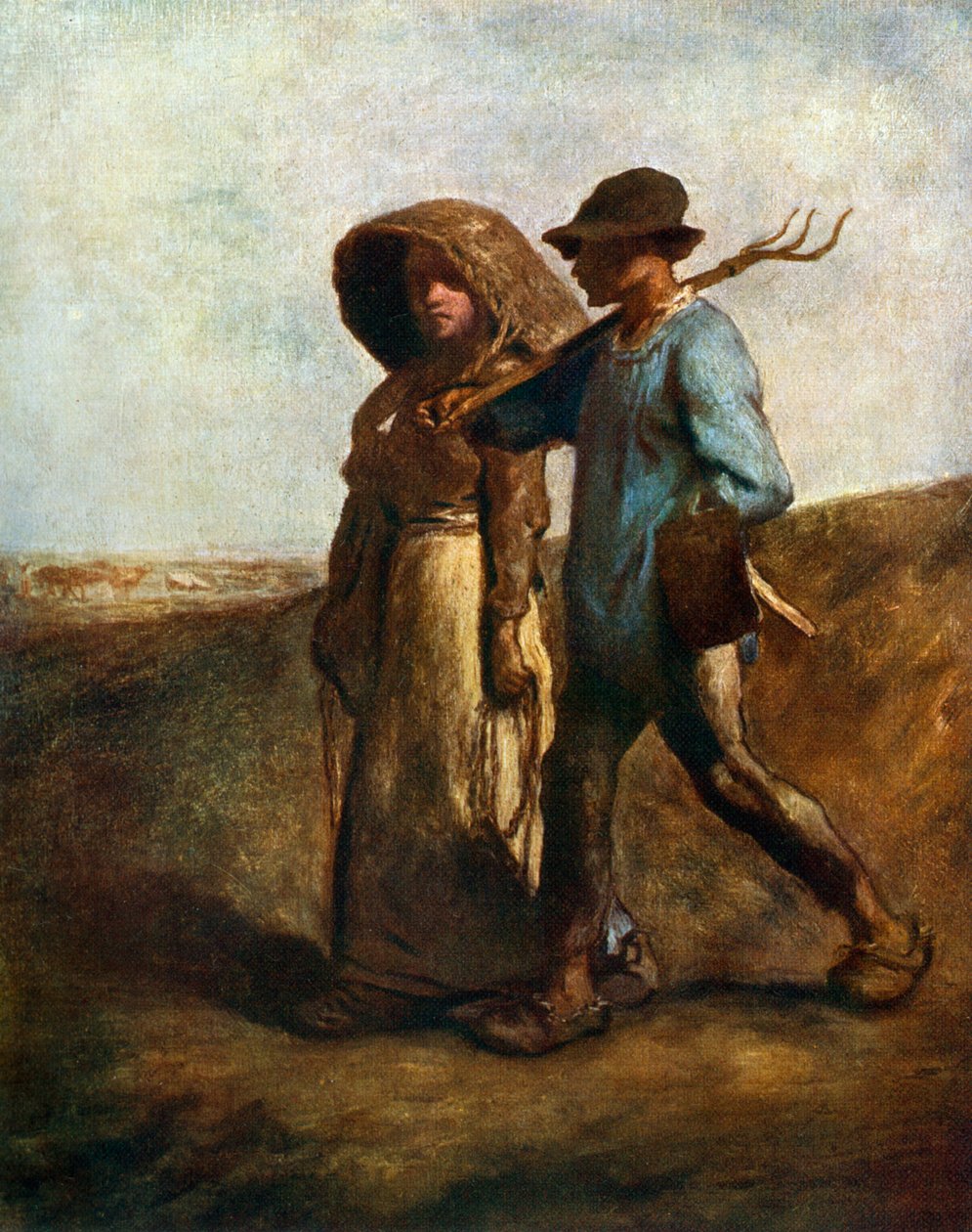 الذهاب إلى العمل ، c1850-1851 ، 1912. بواسطة جان فرانسوا ميلت