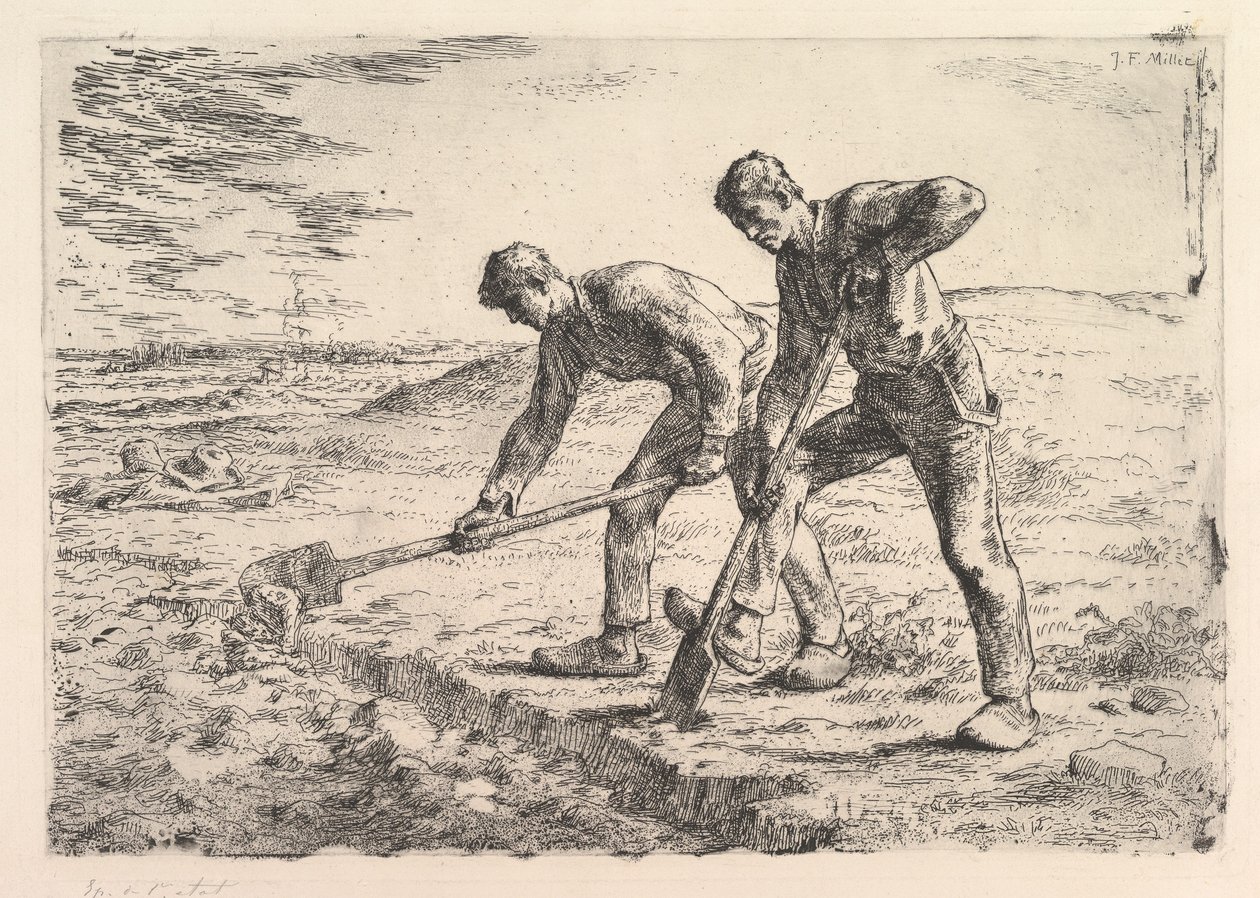 الحفارون ، 1830-1875. بواسطة جان فرانسوا ميلت