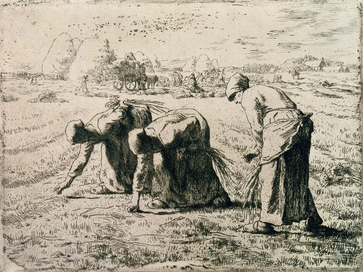The Gleaners ، 1855 بواسطة جان فرانسوا ميلت