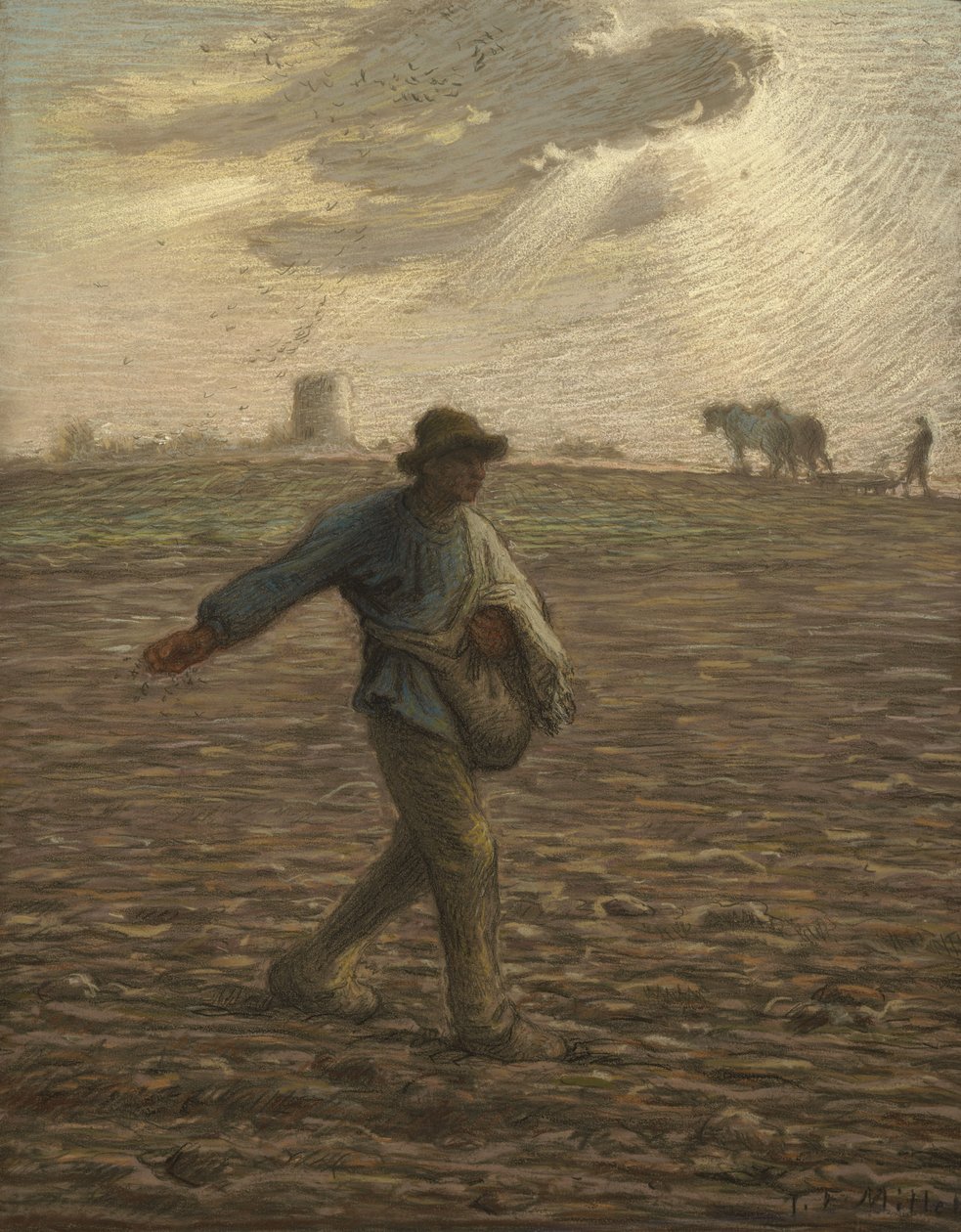 الزارع ، ج .1865 بواسطة جان فرانسوا ميلت