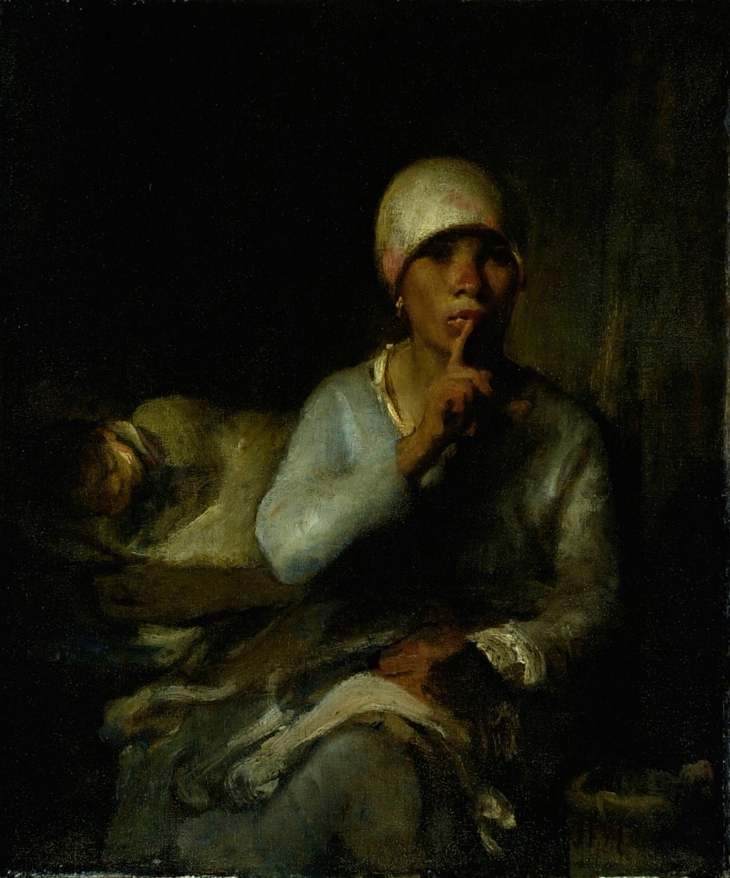 صمت المرأة والطفل 185560. بواسطة جان فرانسوا ميلت