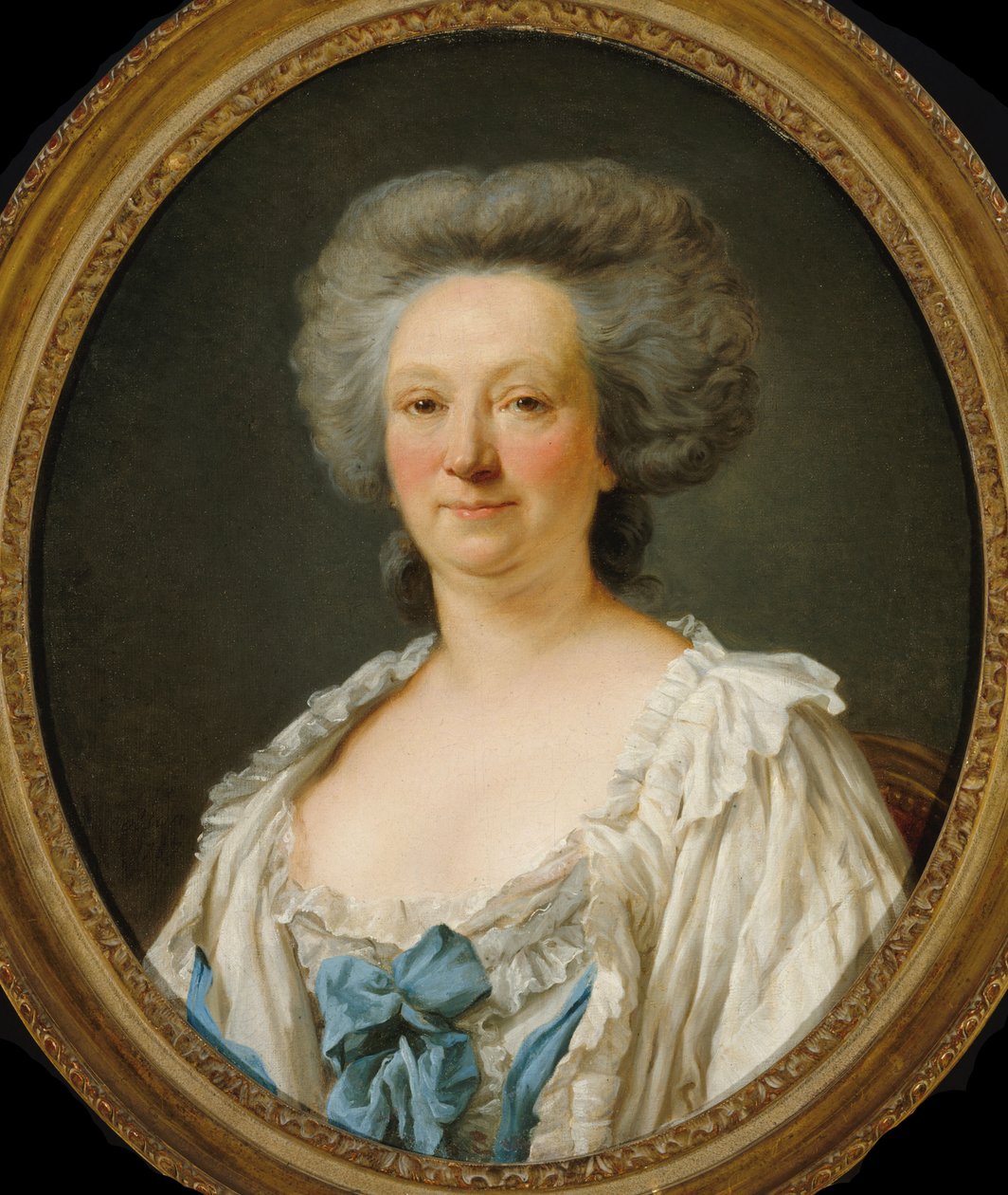 صورة مدام جيفرين 1699-1777 ، 1787. بواسطة جان فرانسوا جيل كولسون