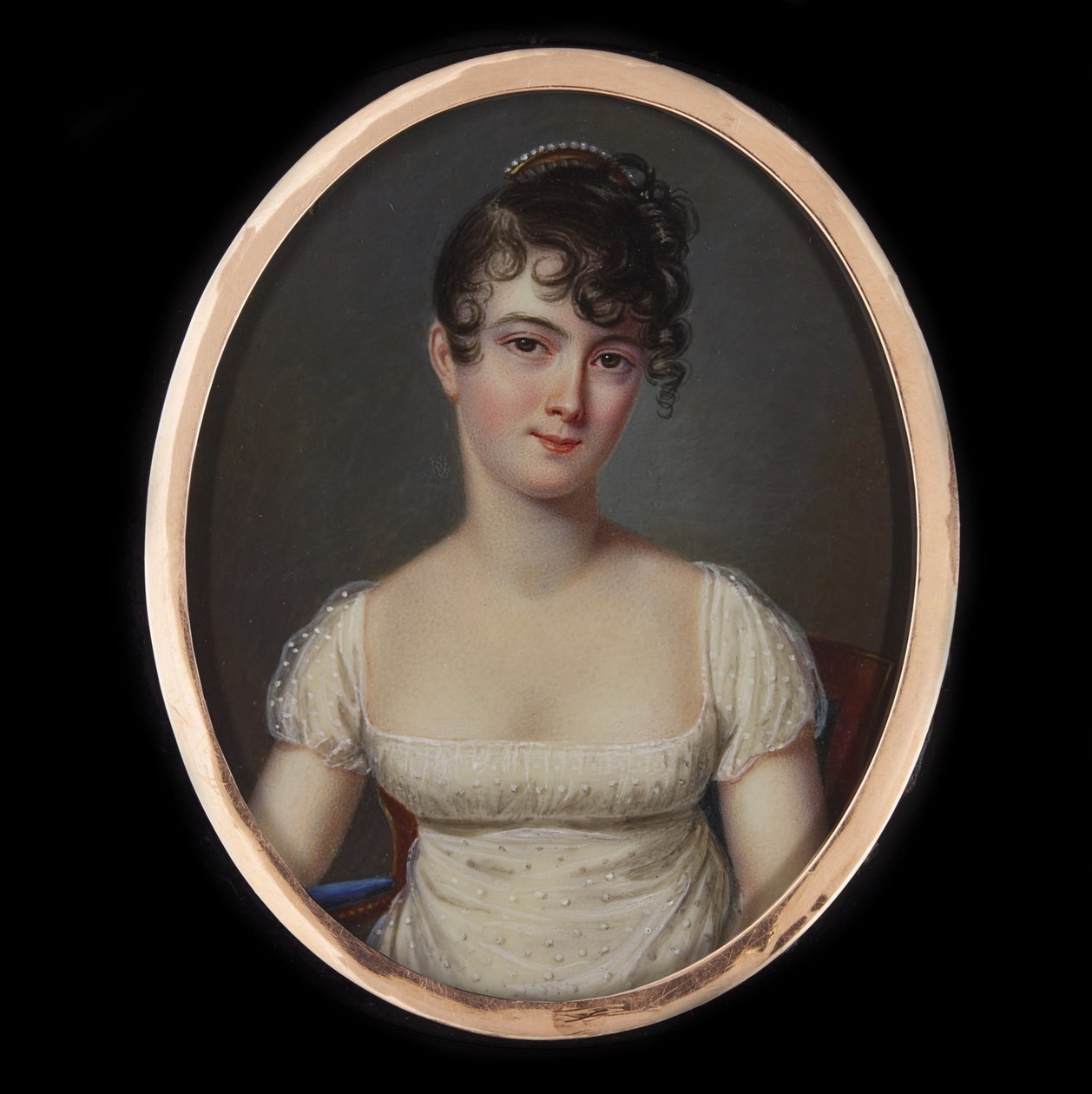 صورة لمدام ريكامير ، ولدت جولي برنارد 1777-1849 ، حوالي 1805. بواسطة جان فرانسوا جيرار فونتالارد