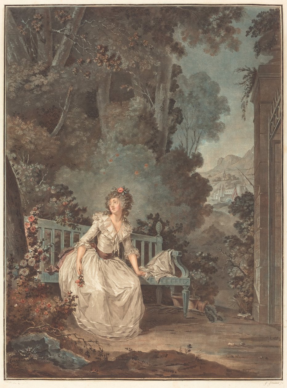Nina، ou La Folle par amour (Nina، or The Woman Maddened by Love) بواسطة جان فرانسوا جانيت بعد كلود هوين