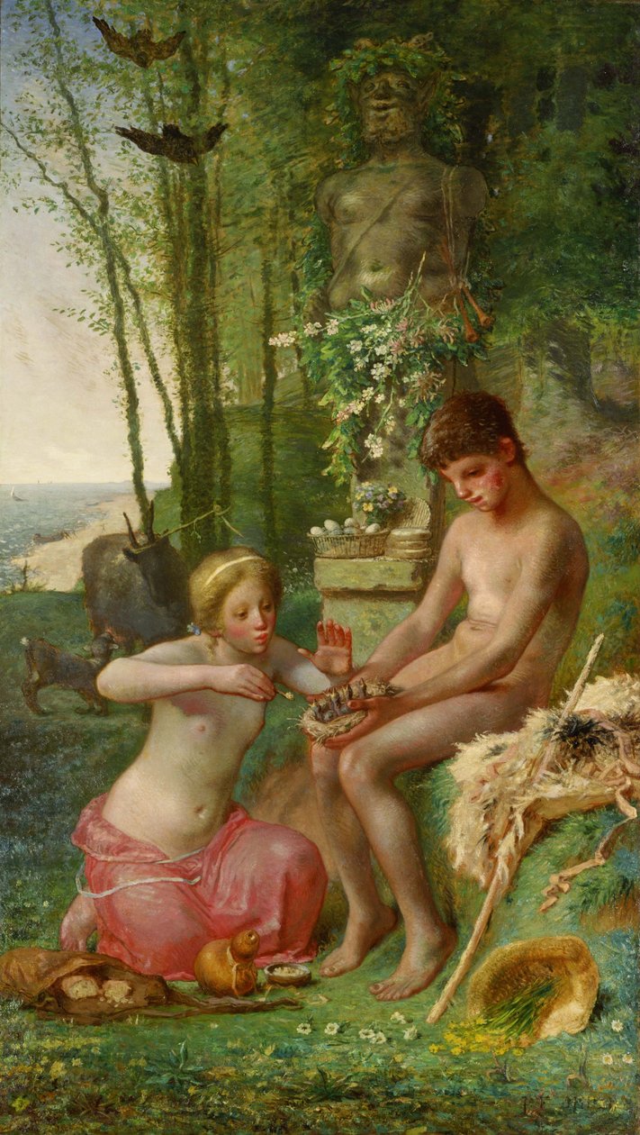 الربيع (Daphnis and Chloë) بواسطة جان فرانسوا ميلت