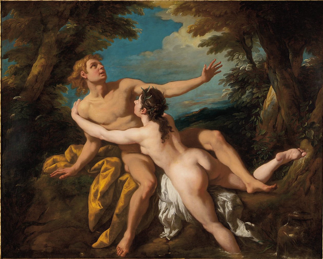 Salmacis و Hermaphroditus بواسطة جان فرانسوا دي تروي