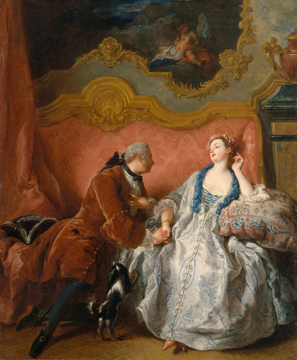 إعلان الحب ، كاليفورنيا. 1724. بواسطة جان فرانسوا دي تروي