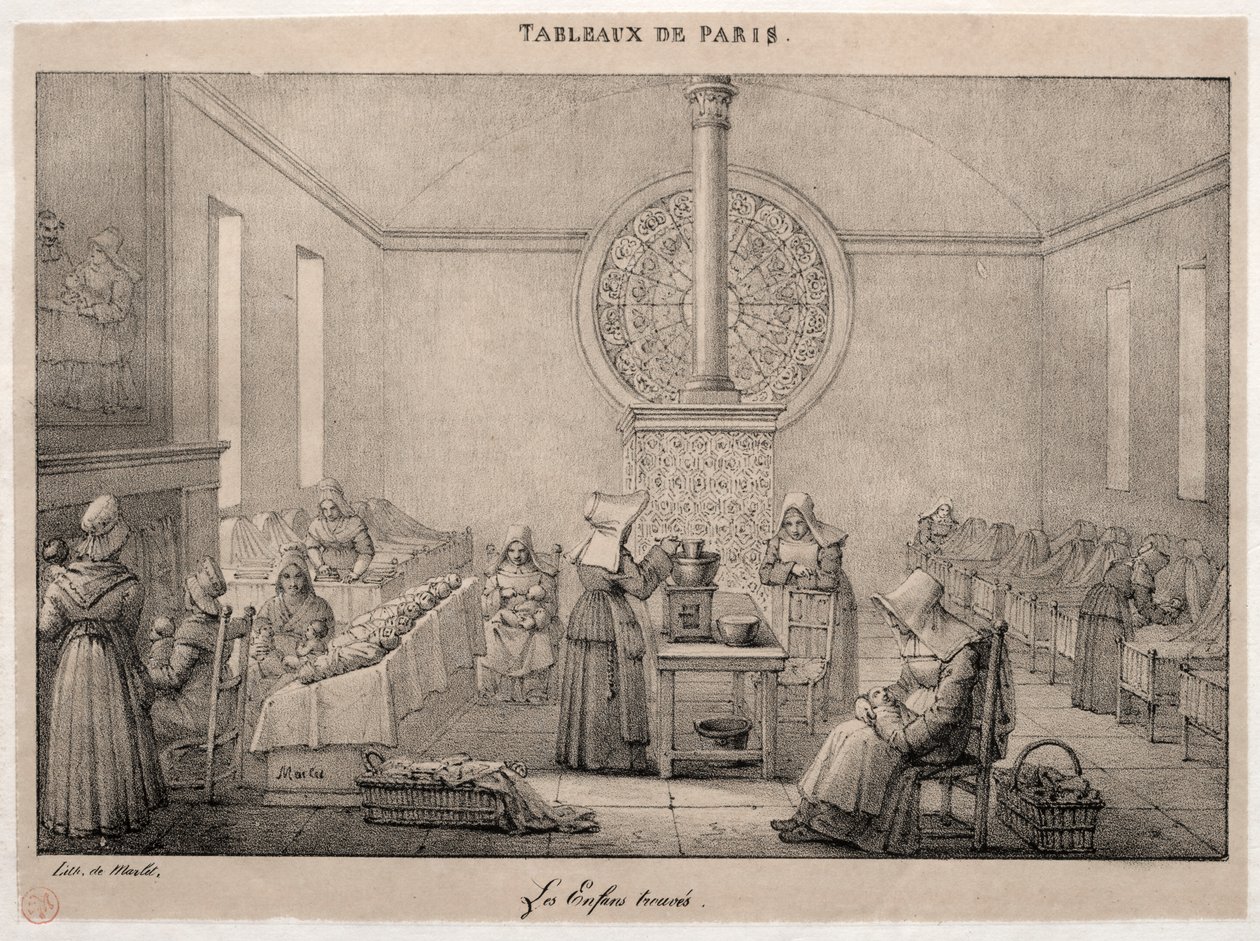 مشاهد باريس: The Foundling Hospital بواسطة جان هنري مارليت