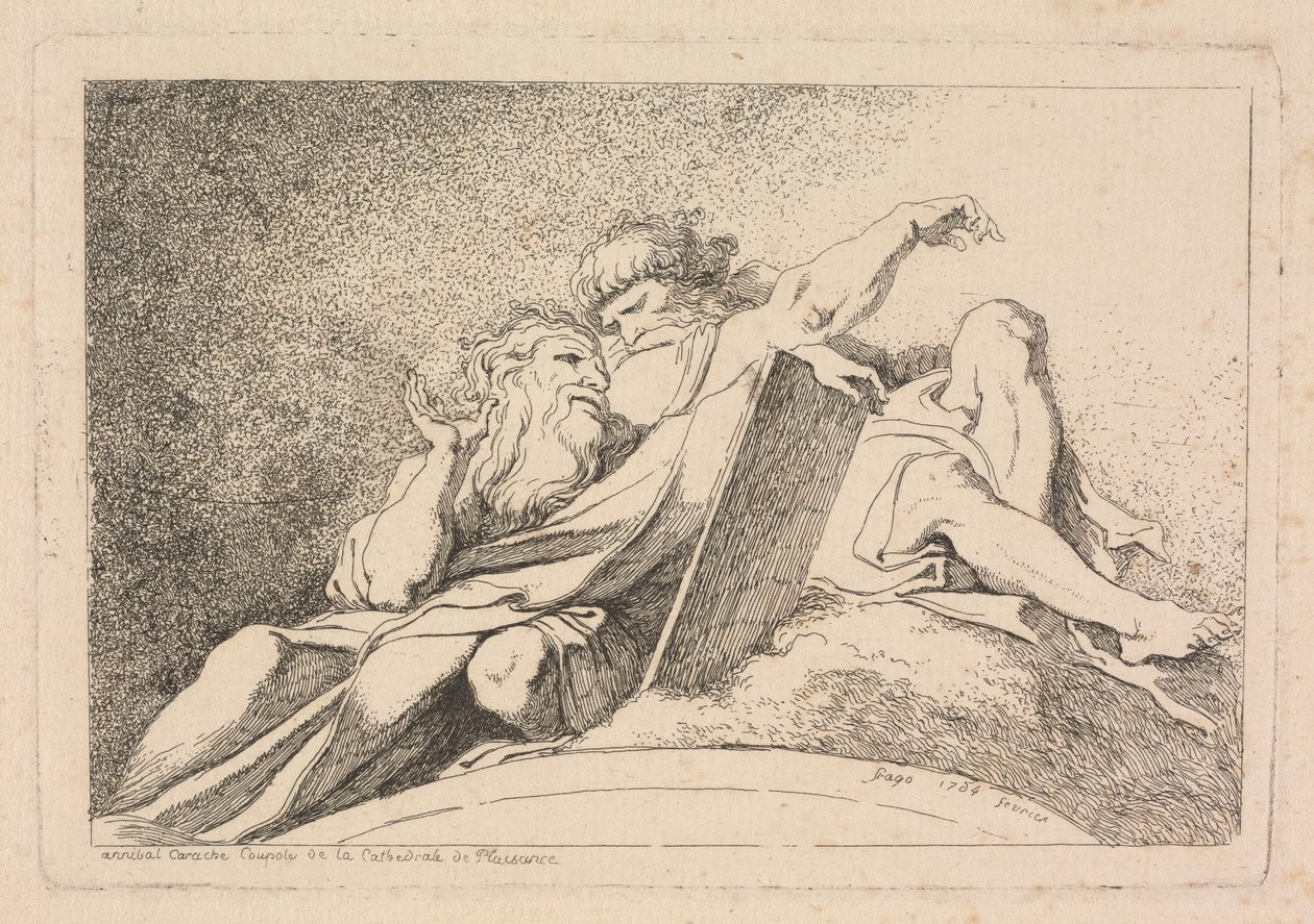 الأنبياء بواسطة جان أونوريه Fragonard بعد أنيبال كاراتشي