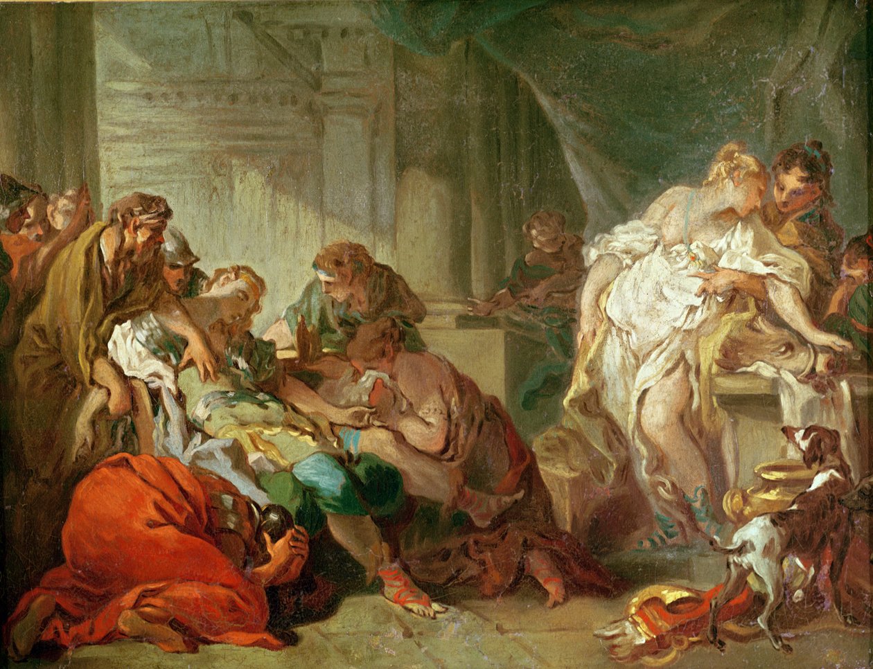 Antiochus و Stratonice بواسطة جان هونوري فراجونارد
